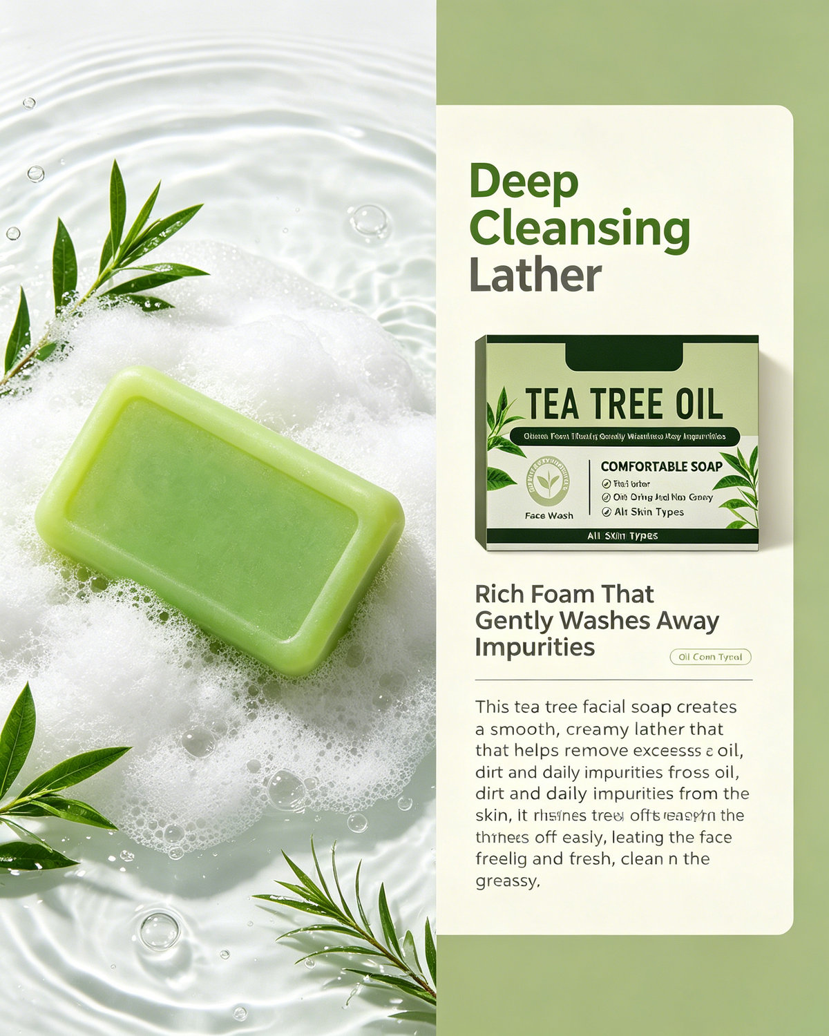 Tea Tree Facial Soap