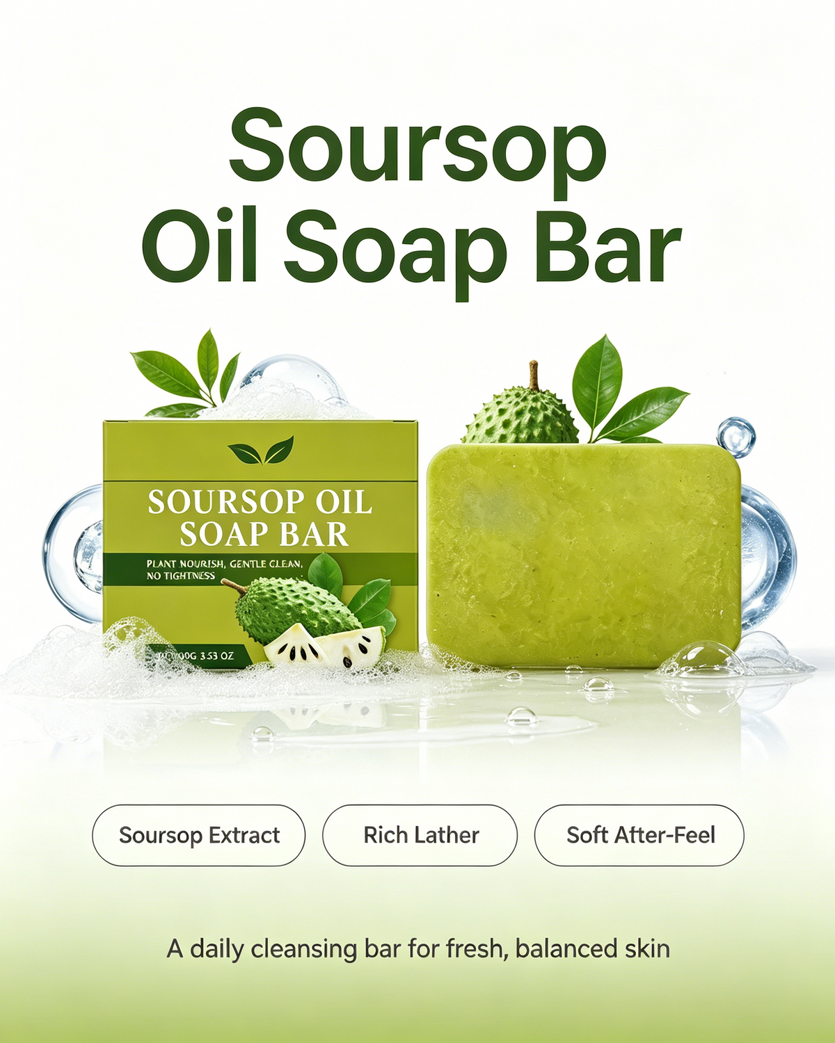 Soursop Oil Soap