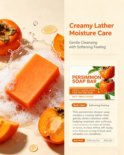 Persimmon Moisturizing Shower Soap