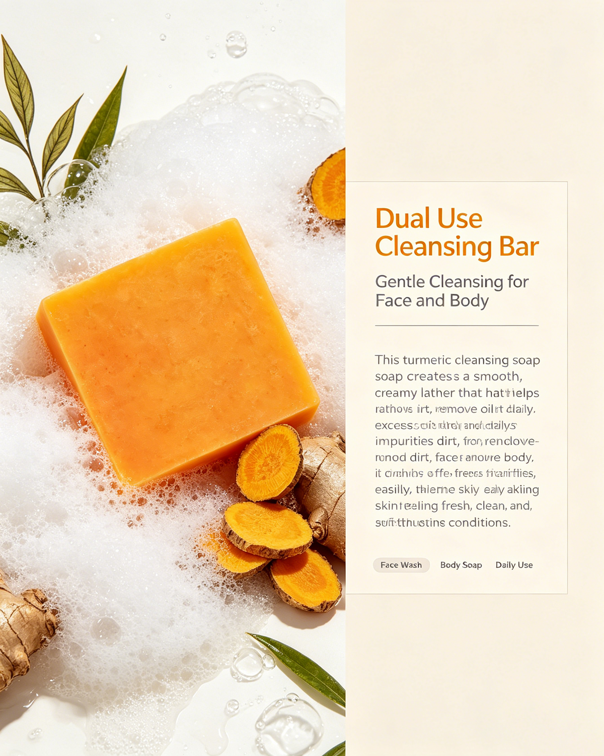 Turmeric Cleansing Soap
