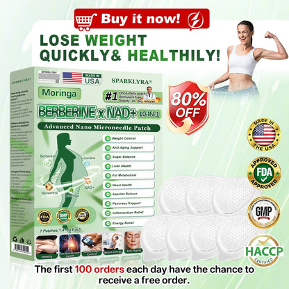 𝐔𝐒 𝐃𝐨𝐜𝐭𝐨𝐫 𝐑𝐞𝐜𝐨𝐦𝐦𝐞𝐧𝐝𝐞𝐝 🔔| 𝐒𝐩𝐚𝐫𝐤𝗹𝘆𝗿𝗮® 𝑴𝒐𝒓𝒊𝒏𝒈𝗮 𝗕𝗲𝗿𝗯𝗲𝗿𝙞𝙣𝙚 × 𝙉𝘼𝐃+ 𝟏𝟎-𝐢𝐧-𝟏 𝗔𝗱𝘃𝗮𝗻𝗰𝙚𝙙 𝙉𝙖𝙣𝙤 𝙈𝙞𝙘𝙧𝙤𝙣𝙚𝙚𝐝𝐥𝐞 𝐏𝐚𝐭𝙘𝙝(𝐉𝐮𝐬𝐭 𝐨𝐧𝐜𝐞 𝐚 𝐝𝐚𝐲, 𝐯𝐢𝐬𝐢𝐛𝐥𝐞 𝐜𝐡𝐚𝐧𝐠𝐞𝐬 𝐢𝐧 𝟕 𝐝𝐚𝐲𝐬)